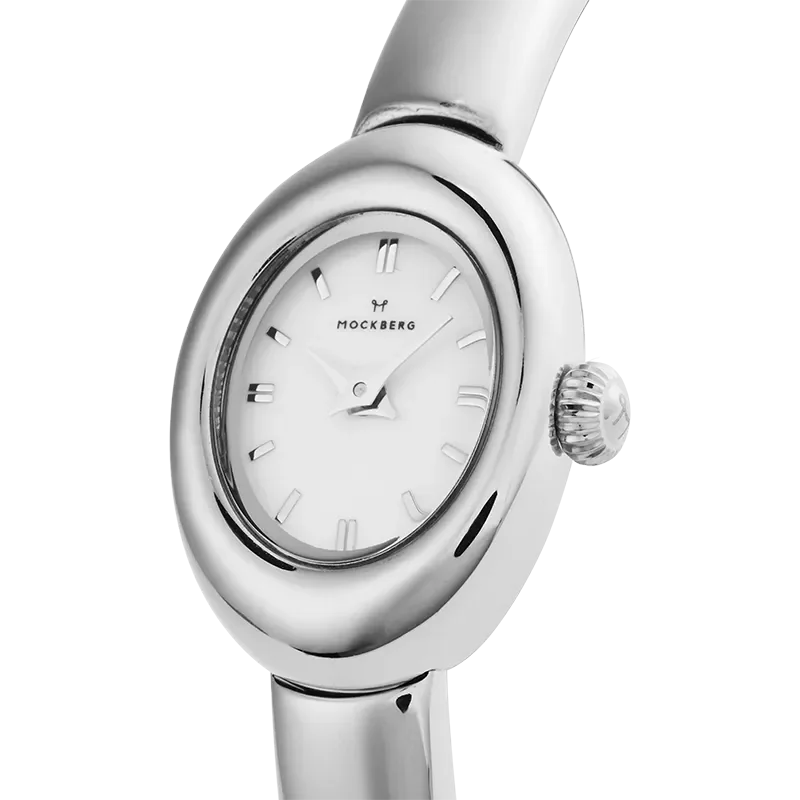 Mockberg MB1770 Belle Oval Petite silver Large