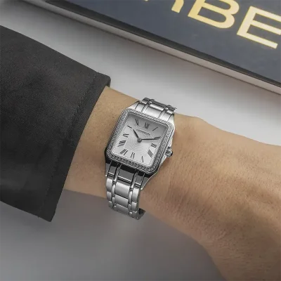 Michel Herbelin MH17457B62Y01 Ladies Luna steel diamonds