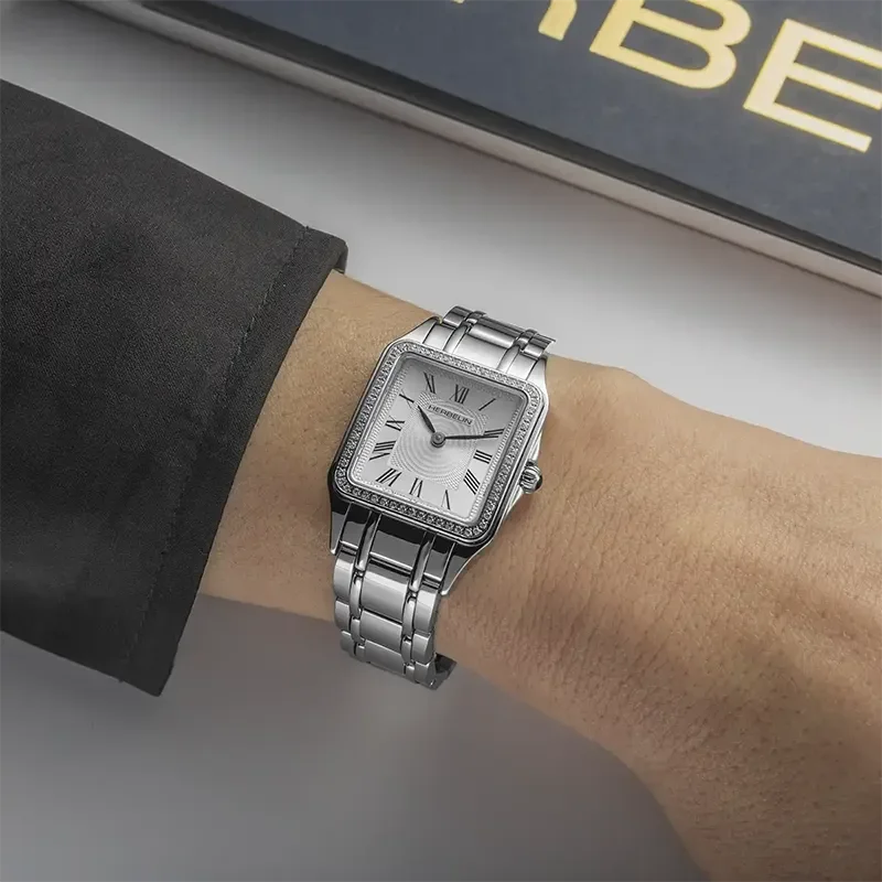 Michel Herbelin MH17457B62Y01 Ladies Luna steel diamonds