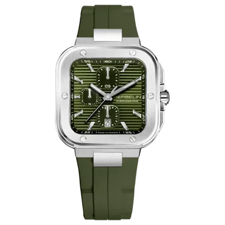 Herbelin Gents Cap Camerat Green chrono  MH35646A116CK