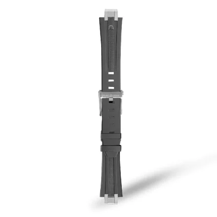 GREY RUBBER FOR AI1118, AI6008, AI6058 & AI6158 WITH STAINLESS STEEL END-PIECE & PIN BUCKLE