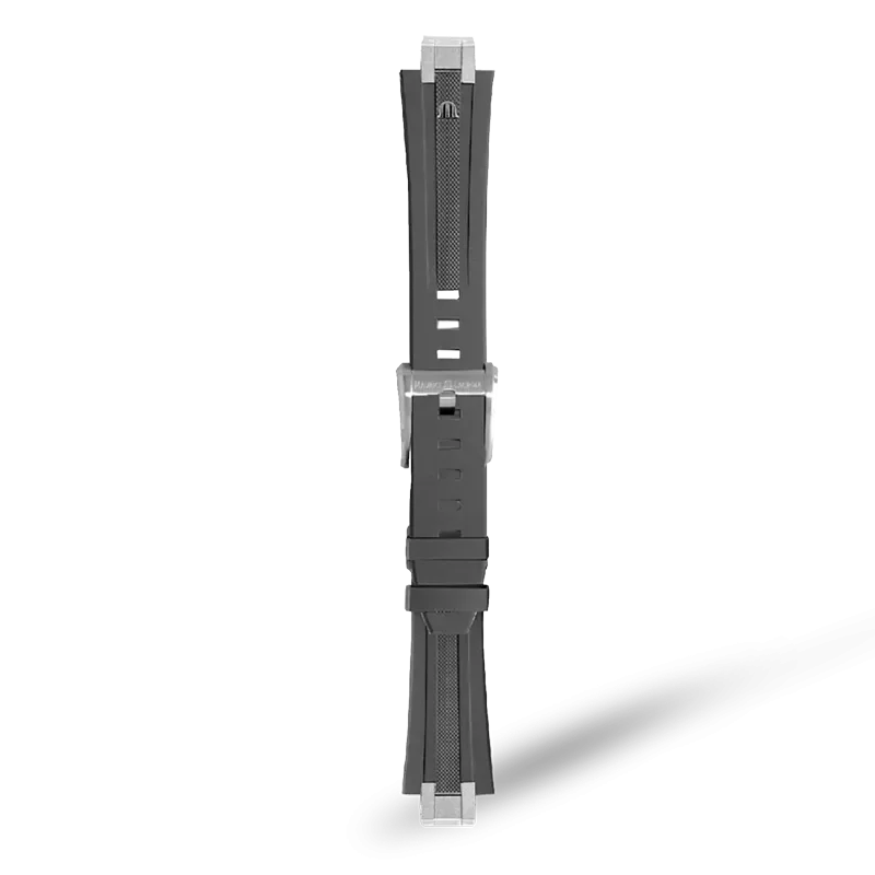 GREY RUBBER FOR AI1118, AI6008, AI6058 & AI6158 WITH STAINLESS STEEL END-PIECE & PIN BUCKLE