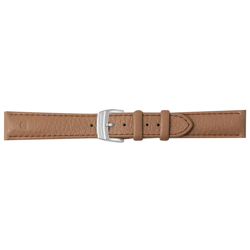 BROWN CALF LEATHER FOR FA1205 WITH STAINLESS STEEL PIN BUCKLE