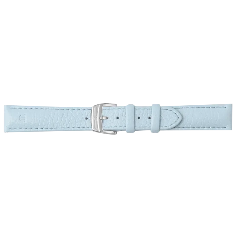 LIGHT BLUE CALF LEATHER FOR FA1205 WITH STAINLESS STEEL PIN BUCKLE