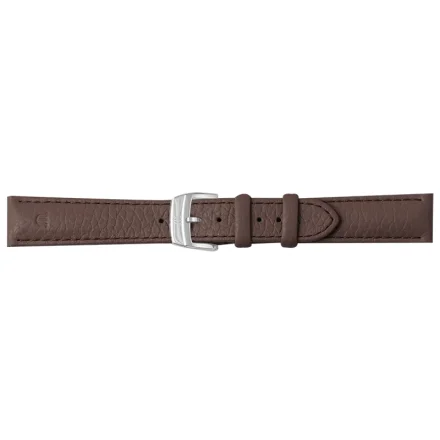 CHOCOLATE CALF LEATHER FOR FA1205 WITH STAINLESS STEEL PIN BUCKLE