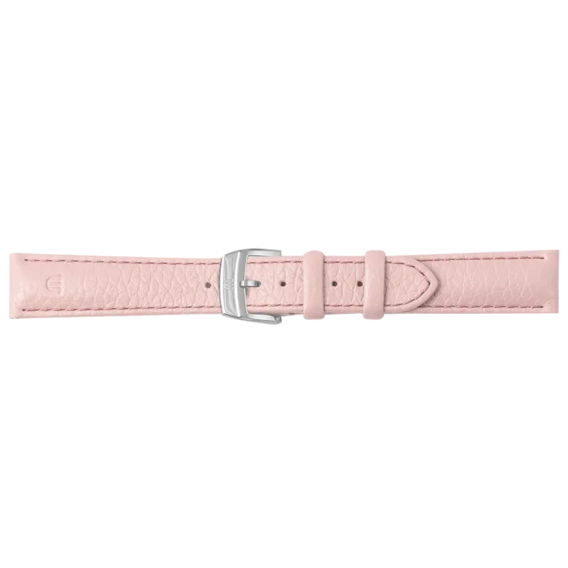 PINK PASTEL CALF LEATHER FOR FA1205 WITH STAINLESS STEEL PIN BUCKLE