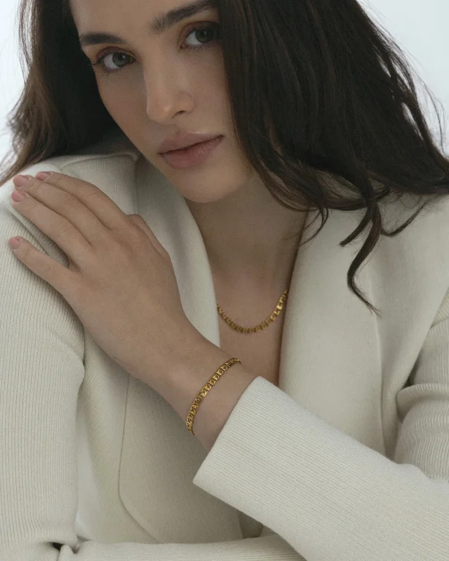 Mockberg Infinity Gold Armband MO300
