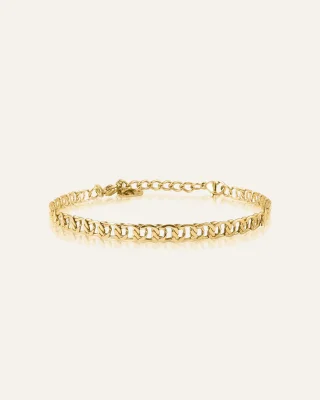 Mockberg Infinity Gold Armband MO300