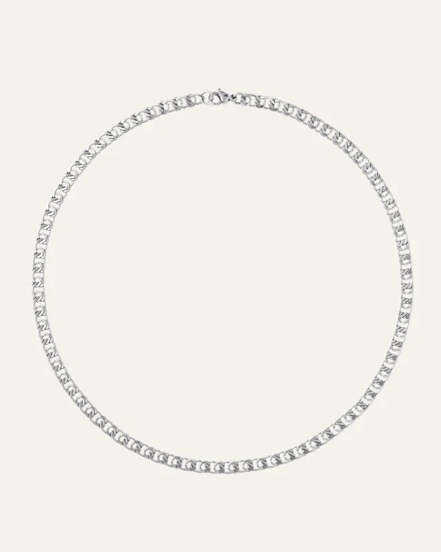 Mockberg Infinity Silver NECKLESS MB0180