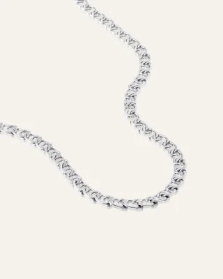 Mockberg Infinity Silver NECKLESS MB0180