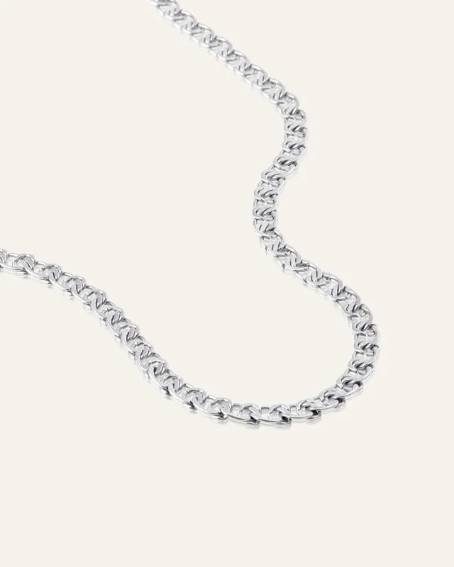 Mockberg Infinity Silver NECKLESS MB0180