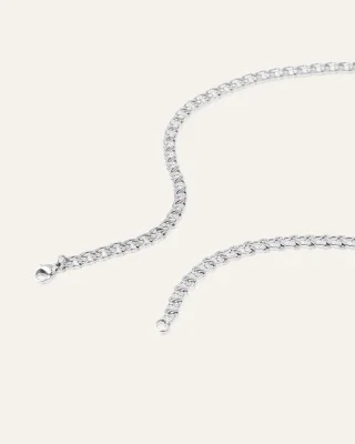 Mockberg Infinity Silver NECKLESS MB0180