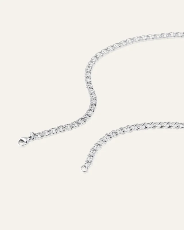 Mockberg Infinity Silver NECKLESS MB0180