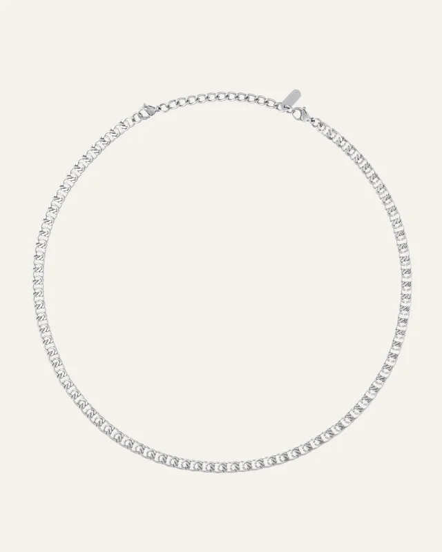 Mockberg Infinity Silver NECKLESS MB0180
