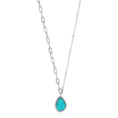 Ania Haie Tidal Turquoise 40-45CM Halsband N027-02H