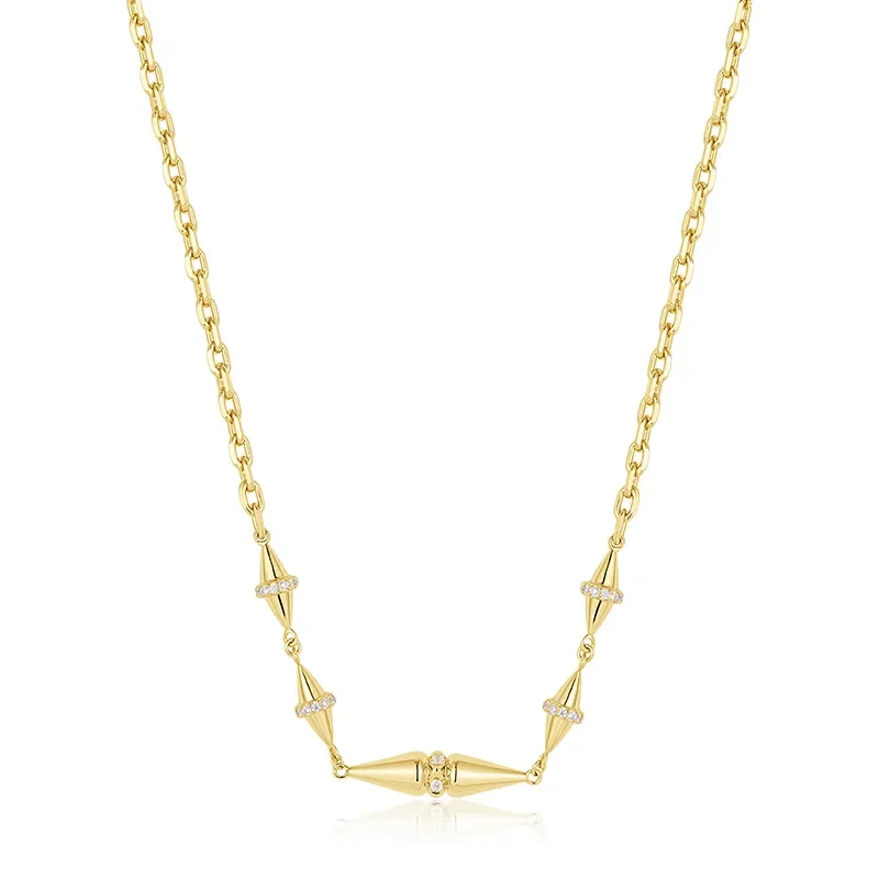 Ania Haie Halsband GEOMETRIC CHAIN N053-04G