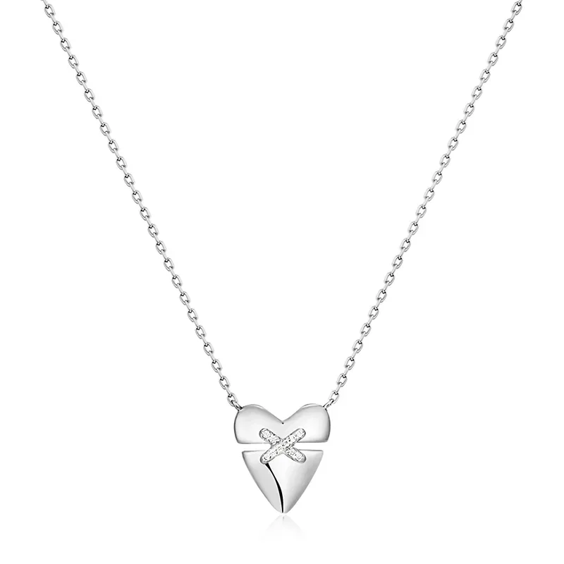 Ania Haie Heart KISS PAVE Halsband N057-02H