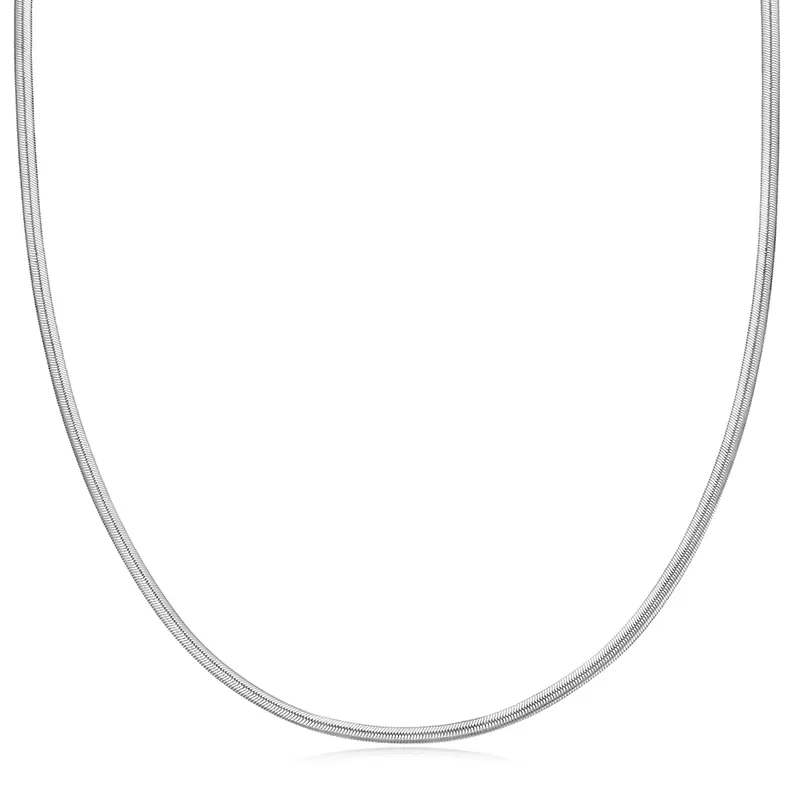 Ania Haie FLAT SNAKE CHAIN Halsband N057-03H