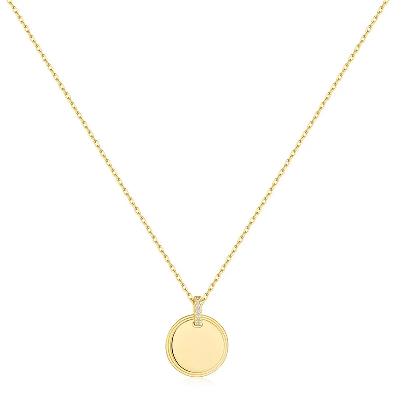 Ania Haie Guld DISC Hänge Halsband N058-01G
