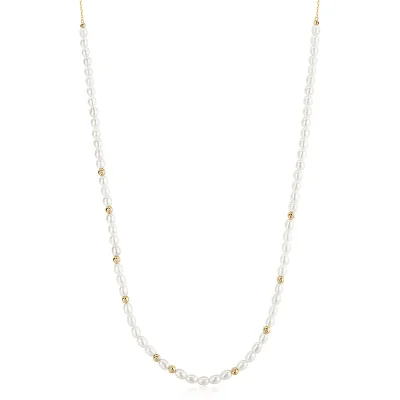 Ania Haie FRESHWATER PEARL AND CUBIC ZIRCONIA Halsband N058-06G