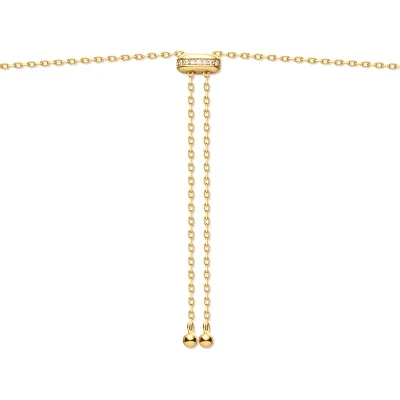 Ania Haie FRESHWATER PEARL AND CUBIC ZIRCONIA Halsband N058-06G