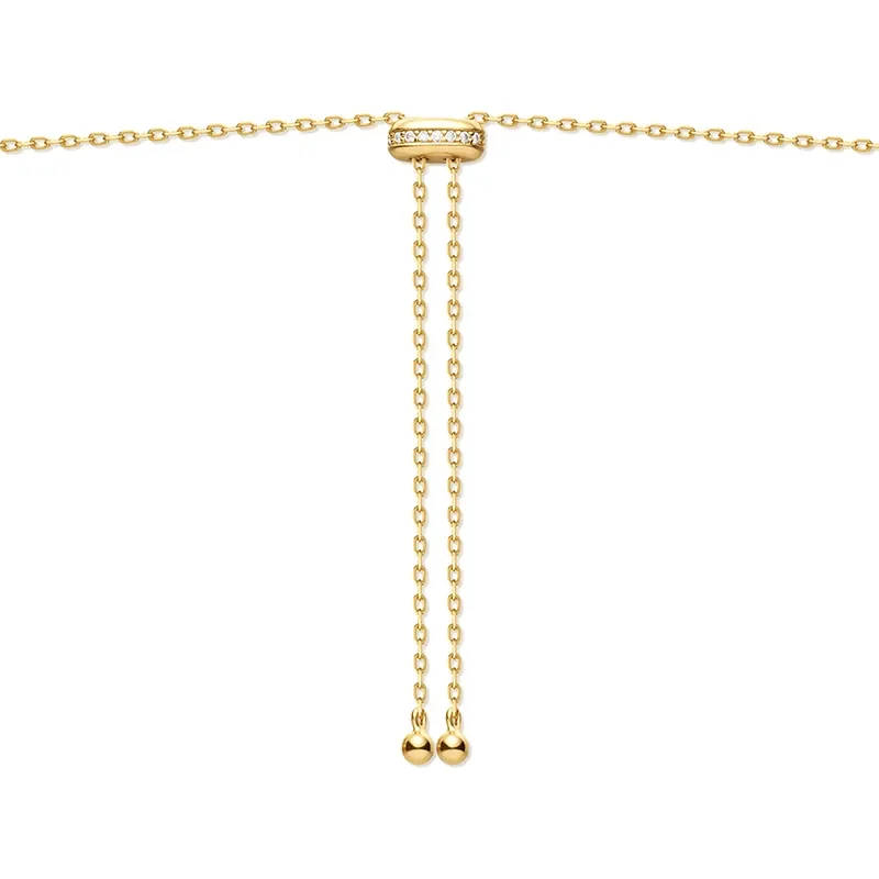 Ania Haie FRESHWATER PEARL AND CUBIC ZIRCONIA Halsband N058-06G