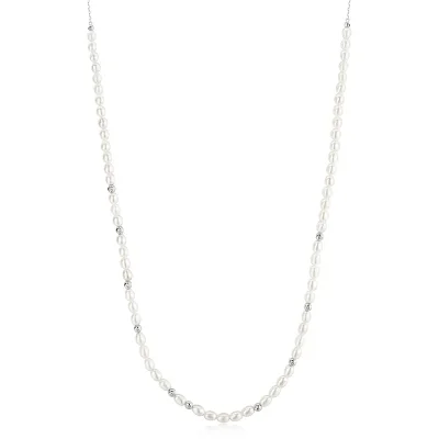 Ania Haie FRESHWATER PEARL AND CUBIC ZIRCONIA Halsband N058-06H
