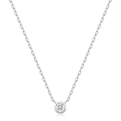 Ania Haie ROUND SOLITAIRE CUBIC ZIRCONIA Halsband N059-01H