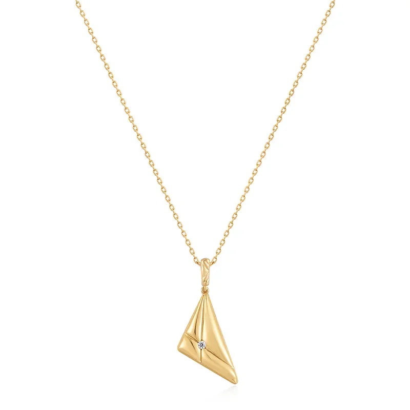 Ania Haie Guld TRIANGLE Hänge Halsband N059-04G