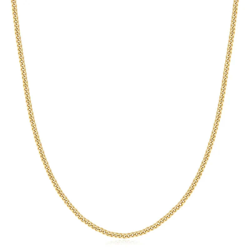 Ania Haie Guld SHINY CURB Halsband N059-07G