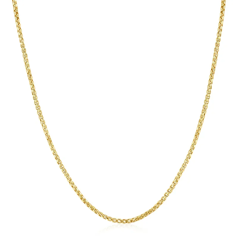 Ania Haie Guld BOX LINK Kedja Halsband N060-05G