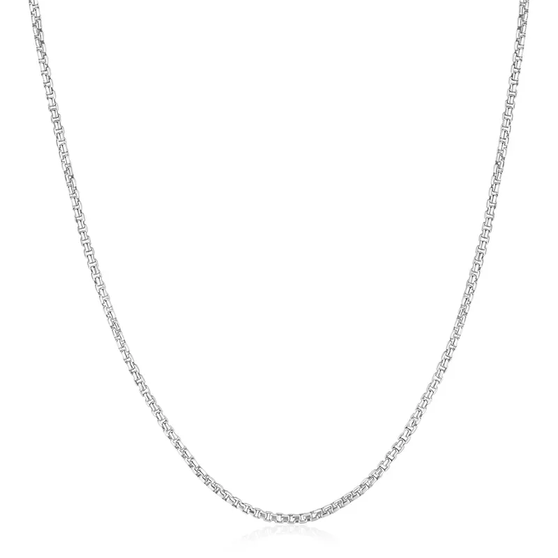 Ania Haie Silver BOX LINK Kedja Halsband N060-05H