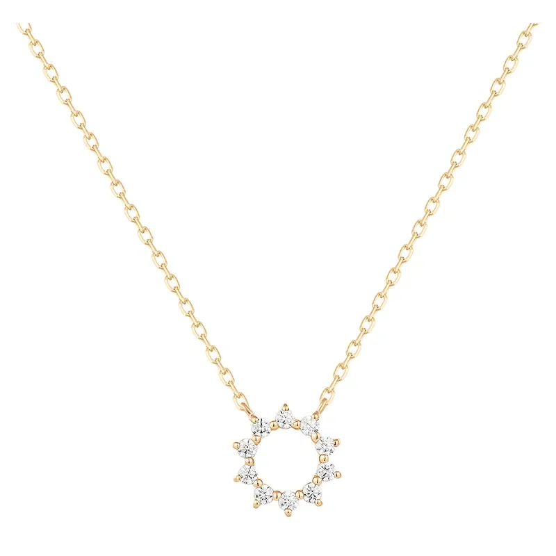 Ania Haie 14 KT Halsband SUN SPARKLE NATURAL DIAMOND NAU009-07YG