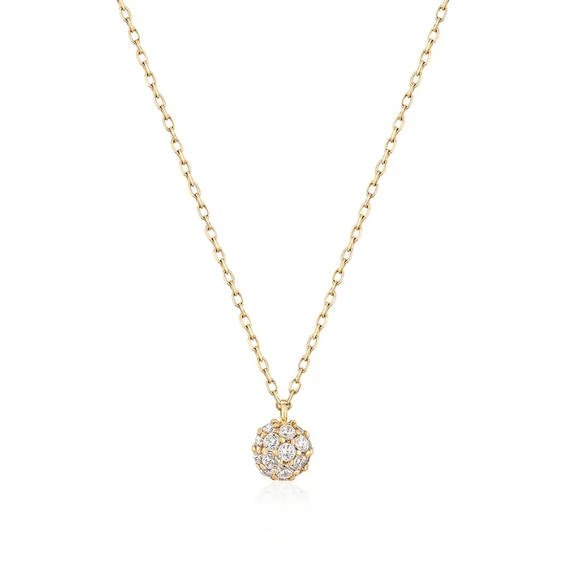 Ania Haie 14 KT Halsband LAB GROWN DIAMOND SET NAU009-08YG