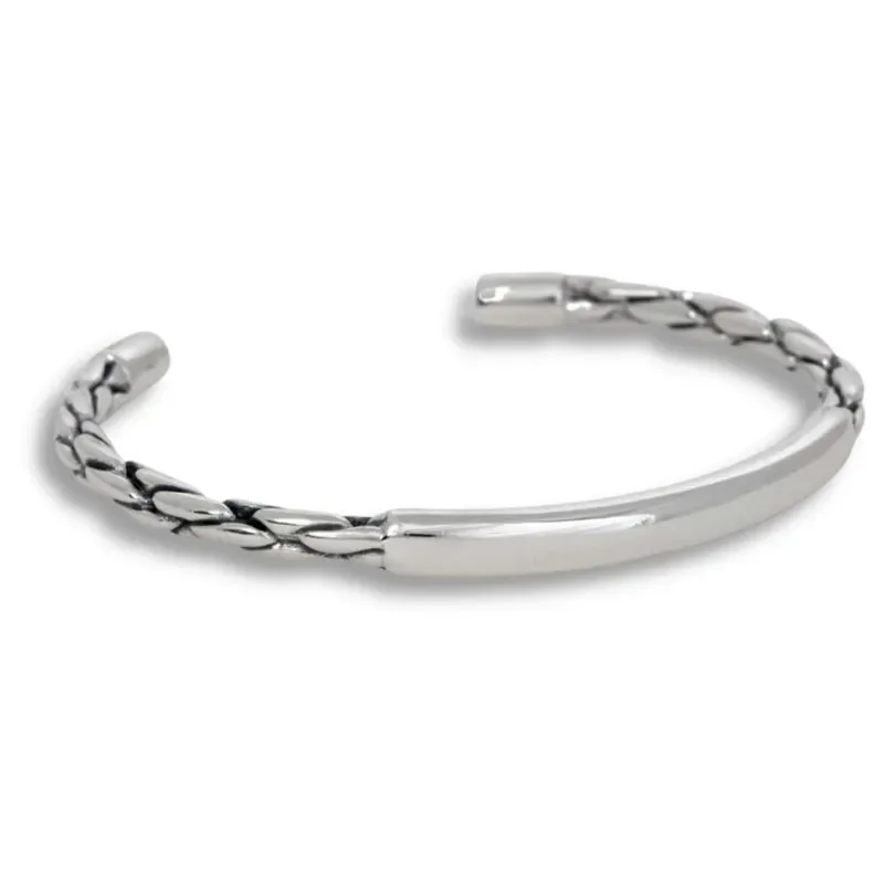 NOBEL by BILLGREN Silverarmband STELT JUSTERBAR ONESIZE