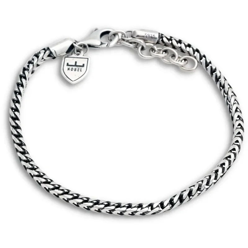 NOBEL by BILLGREN Silverarmband 19,5+3CM
