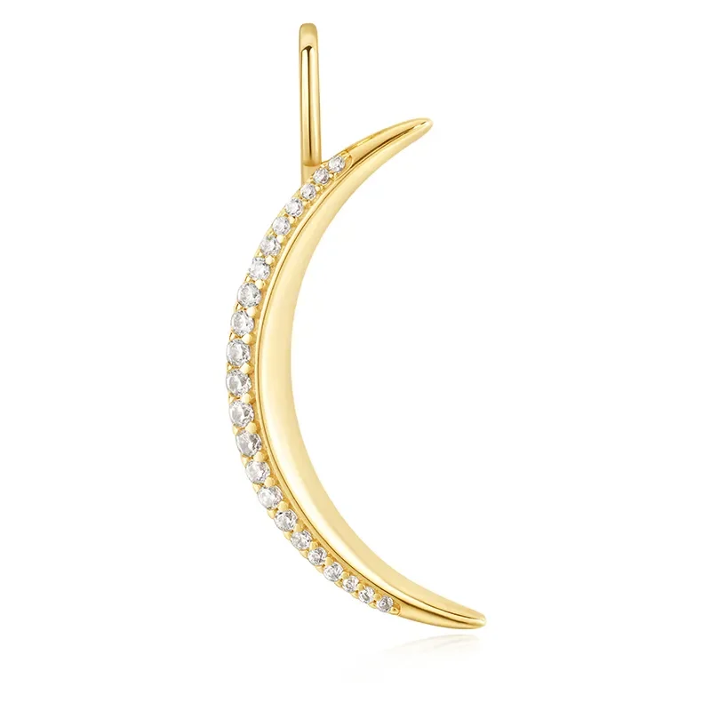 Ania Haie Guld MOON PAVE Berlock NC060-03G