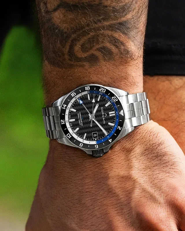 NORQAIN Adventure Neverest Svart och Bl GMT