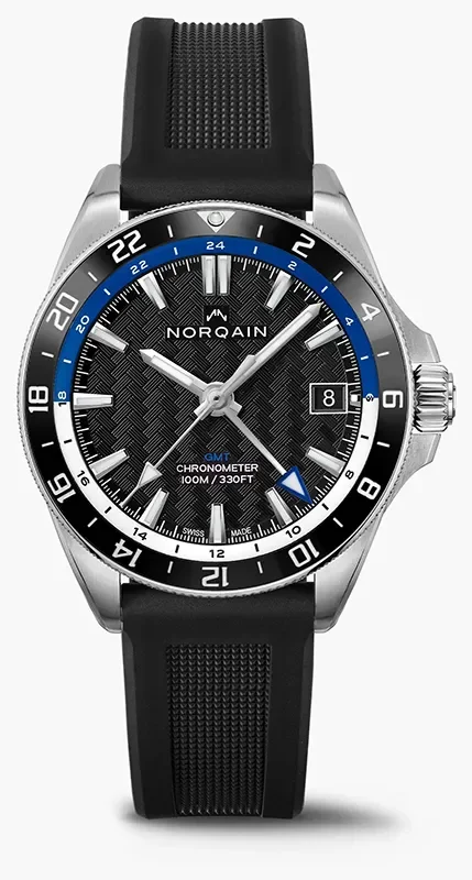 NORQAIN Adventure Neverest Svart och Bl GMT