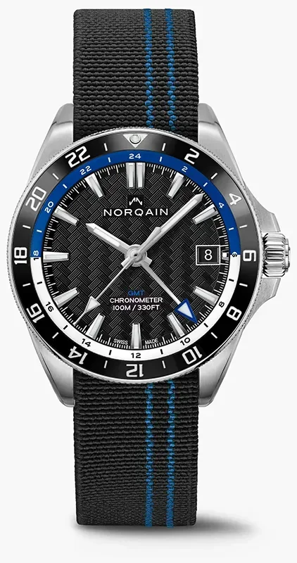 NORQAIN Adventure Neverest Svart och Bl GMT
