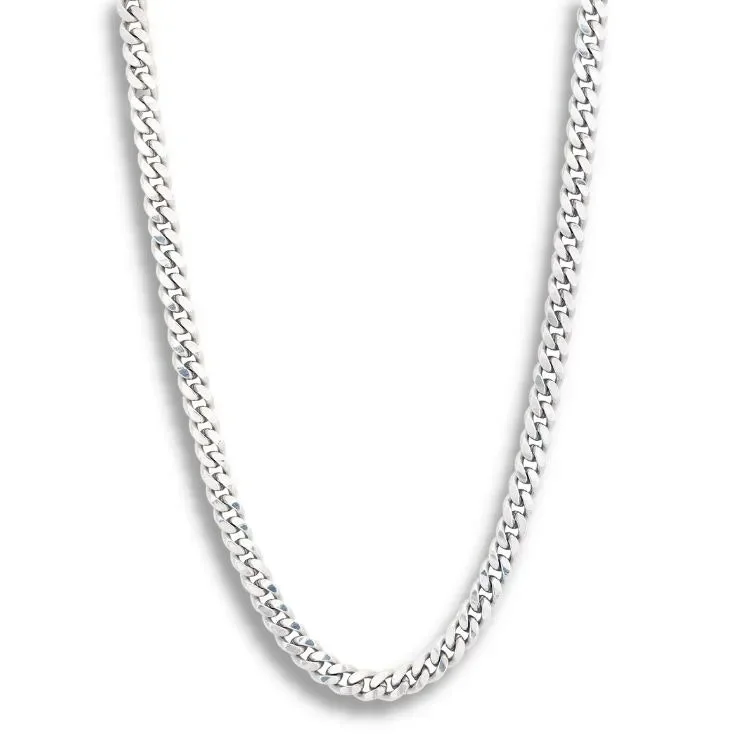NOBEL by BILLGREN Silverhalsband Pansar 50+5CM