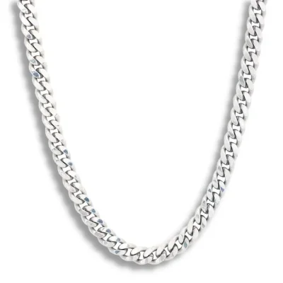 NOBEL by BILLGREN Silverhalsband Pansar 50+5CM