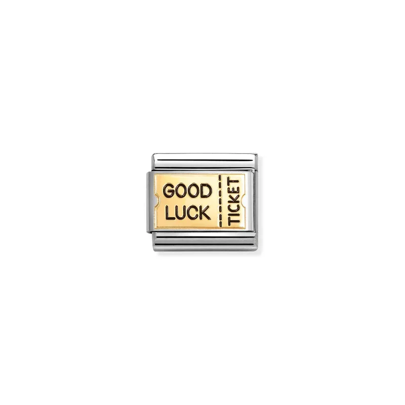 Nomination Composable Classic Länk, GOOD LUCK TICKET