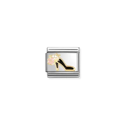 Nomination Composable Classic Länk, High Heel Shoe Black
