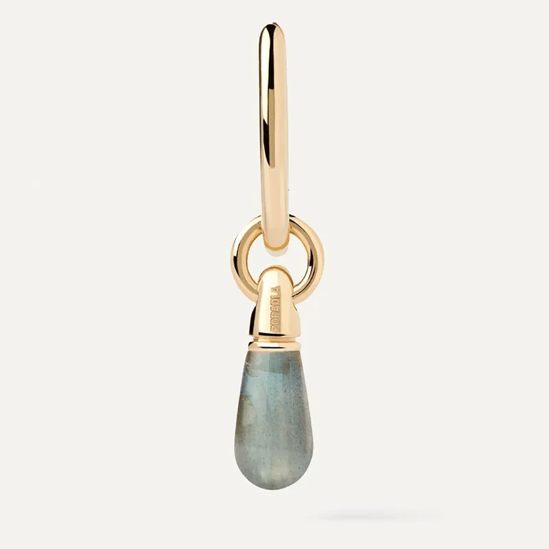 PDPAOLA LABRADORITE JUPITER Singel HOOP PG01-096-U