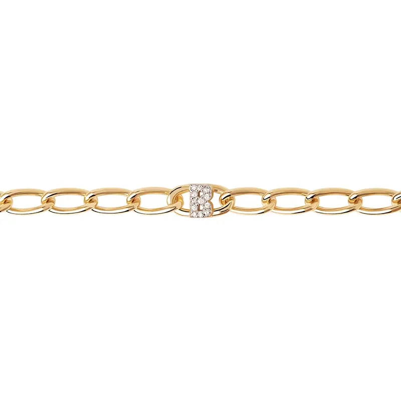 PDPAOLA Bokstav B Armband PU01-539-U