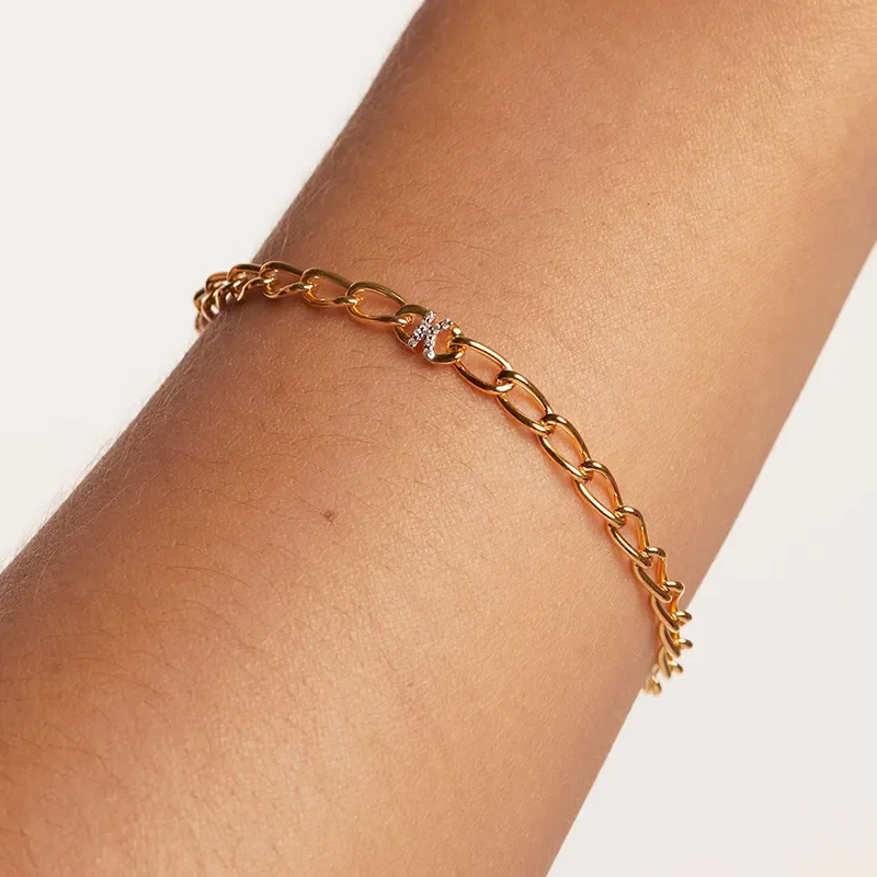PDPAOLA Bokstav K Armband PU01-548-U