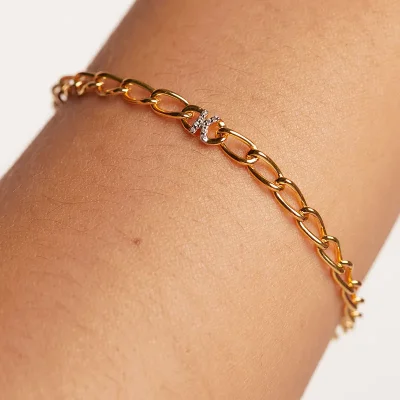 PDPAOLA Bokstav K Armband PU01-548-U