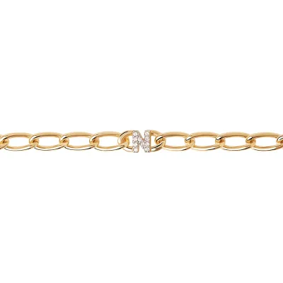 PDPAOLA Bokstav N Armband PU01-551-U