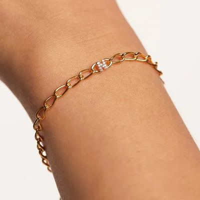 PDPAOLA Bokstav N Armband PU01-551-U